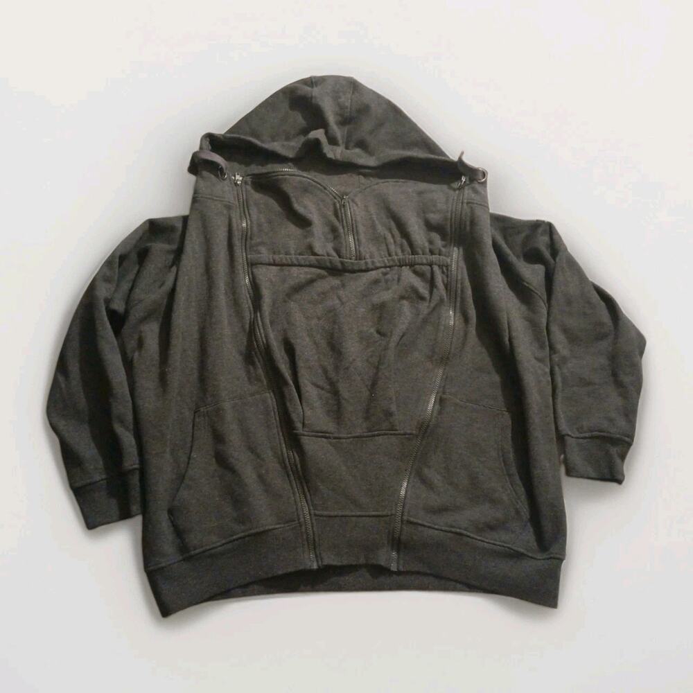 Seraphine Babywearing Activewear Mens Hoodie Sweatshirt XL Grey